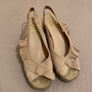 KANNA MADE IN SPINE PLATFORM SANDALS . Size 40